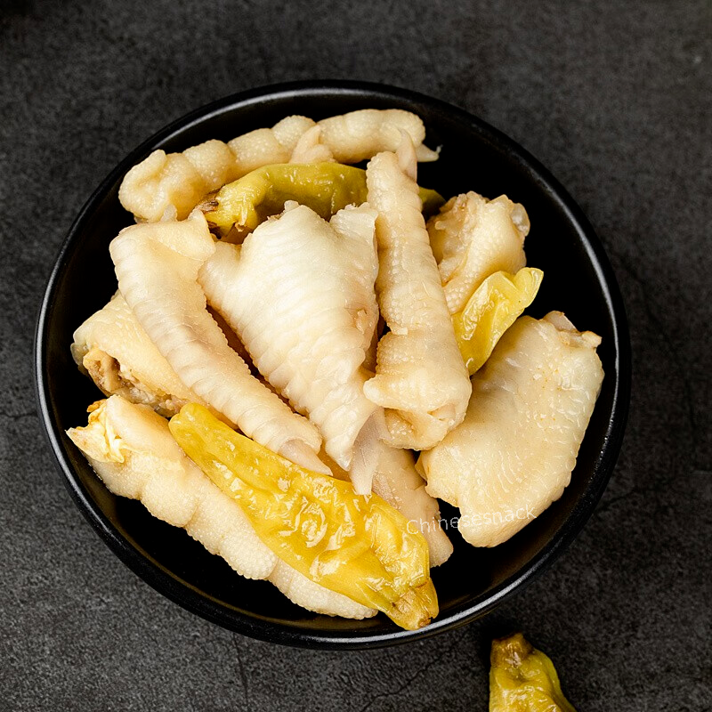 500g MIXED Flavors Youyou Pickled Chicken Feet Chinese Spicy Snacks 有友迷你泡椒凤爪混合味