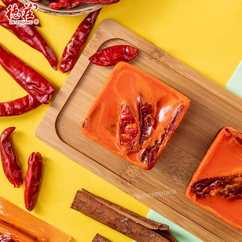 2 Bags (80g x 8) Dezhuang VERY SPICY Mini Hot Pot Soup Base 德庄小火锅火锅底料特辣