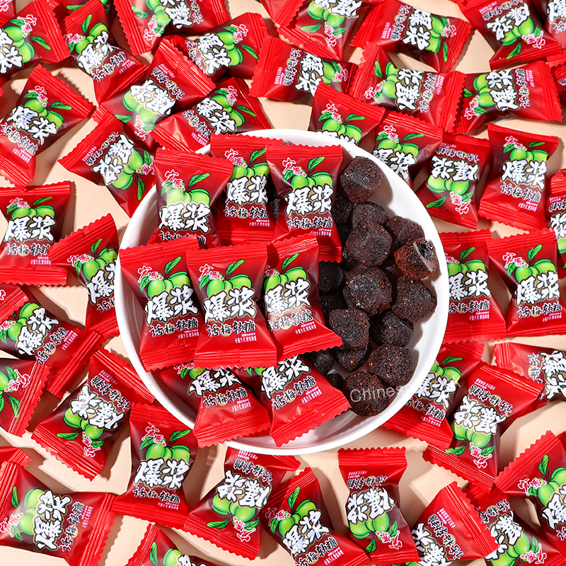 500g Hongyuan Juicy Preserved Plum Gummies Candy Snacks