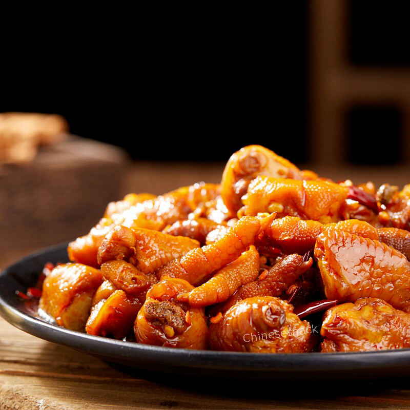 500g Youyou Jiaoxiang Chicken Feet Chinese Chicken Feet Spicy Snacks 有友迷你凤爪椒香味