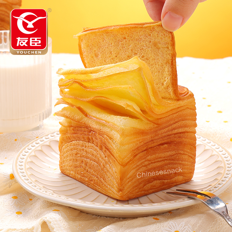 480g Youchen Milk Thousand-Layer Toasts Snacks