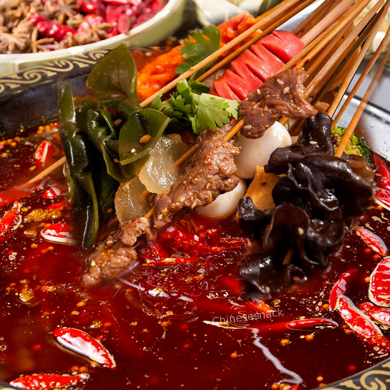 500g x 2 SUPER SPICY Hot Pot Soup Base Hotpot Chinese Food 桥头老火锅底料特麻特辣