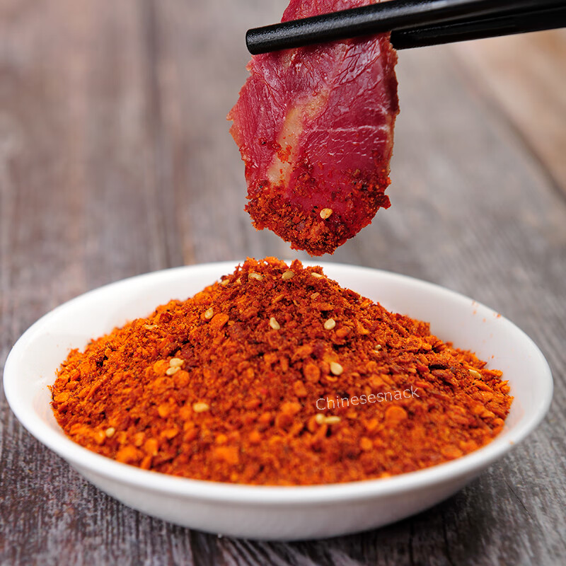 10g x 10 Chinese Red Chili Powder for Barbeque Hot Pot etc. 桥头香辣蘸料干碟辣椒面烧烤火锅烤肉调料