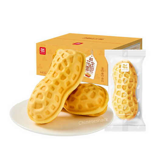 300g a1 Large Peanuts Shaped Flavored Breads Toasts Kid's Cute Present Snacks