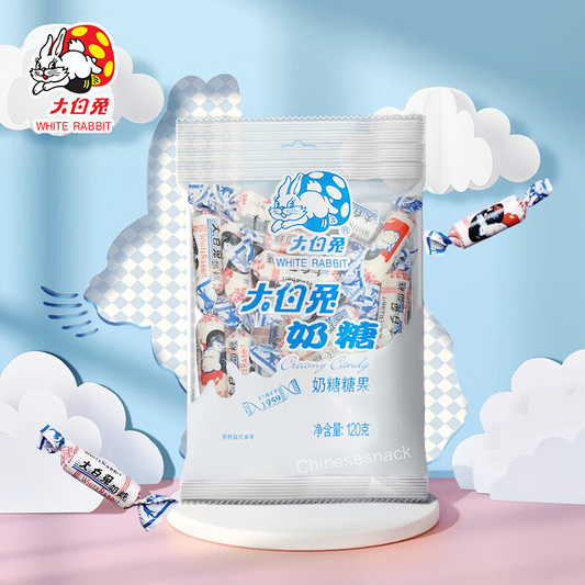120g White Rabbit Original Creamy Candy Classic Milk Candies Sweet Snacks Food