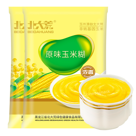 375g x 2 Bags Pure Cornmeal Porridge Instant Meal