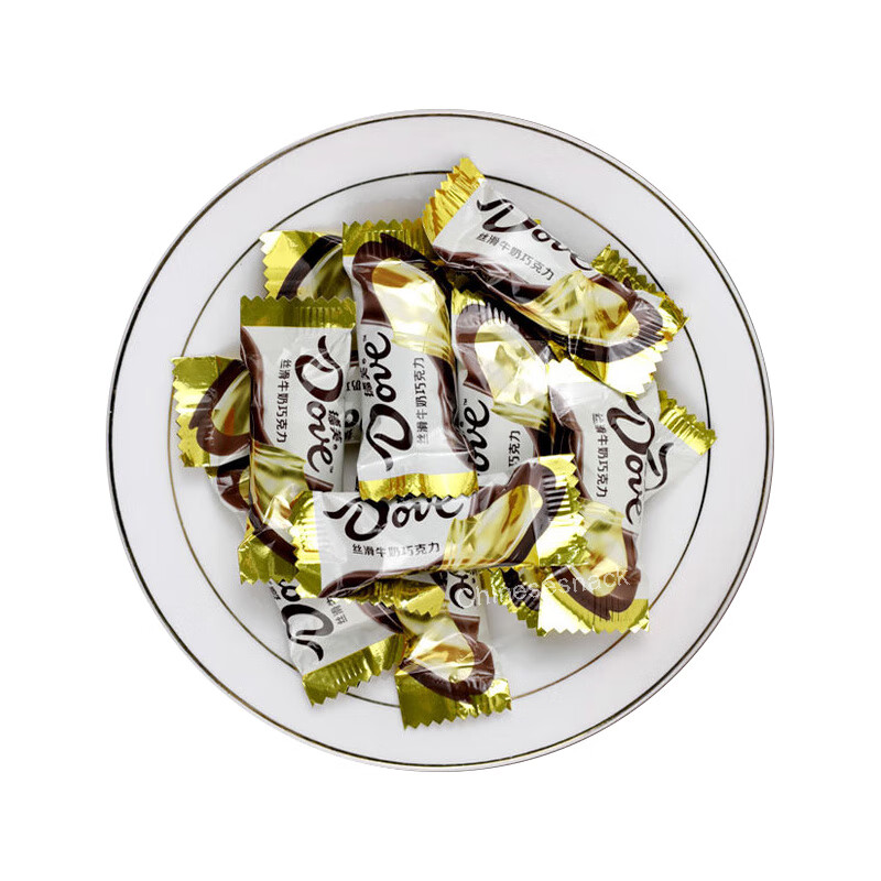 500g (About 80 Pieces) Dove Silky Milk Chocolate Candy Wedding Party Snacks