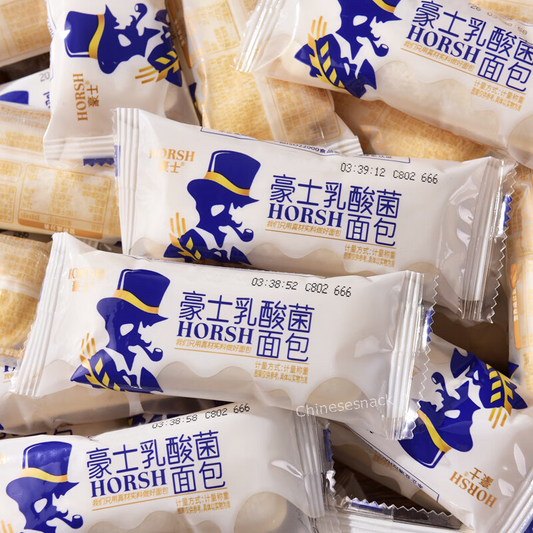 1950g HORSH Lactobacillus Breads Chinese Snacks Food Yogurt Sandwiched Bread