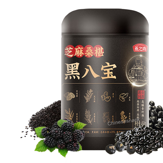 450g Yanzhifang Black Eight Treasures Meal Replacement Powder Superfood Blend
