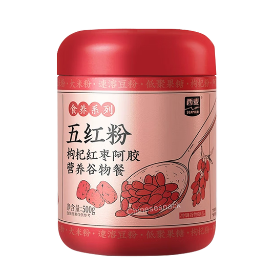 500g SEAMILD Five Reds Powder Traditional Chinese Tonic for Blood and Vitality