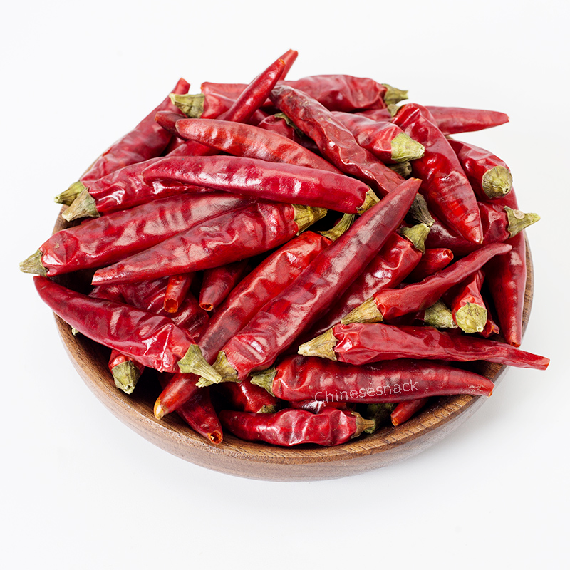 500g China Dried Chili Dry Chilli Peppers Red Chili Chinese Spices 中国干红辣椒朝天椒小米辣