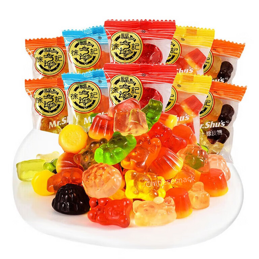 500g Cute Soft Candy with Mixed Flavors Dessert Sweet Snacks Candies for Kids