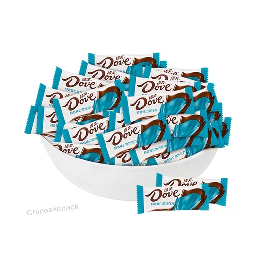 500g (About 80 Pieces) Dove Rich Hazelnut Dark Chocolate Candy Party Size Snacks