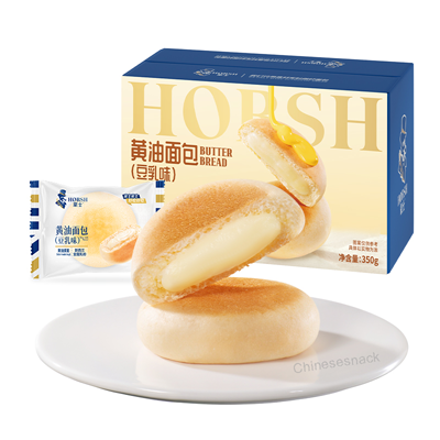 350g Horsh Soy Milk & Butter Breads Cakes Pocketable Snack Food