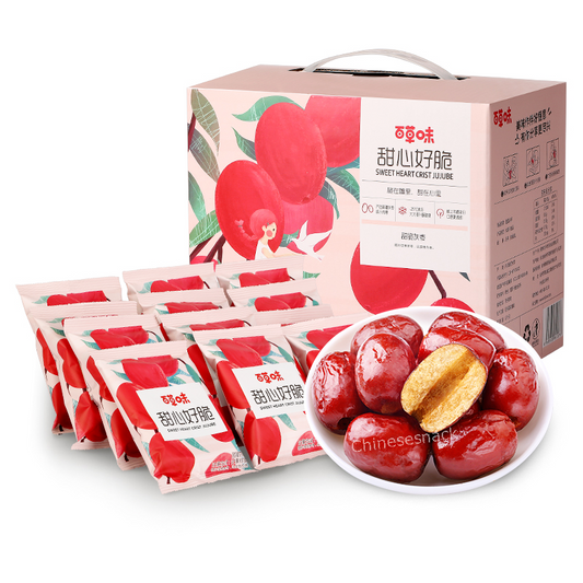 408g Baicaowei Freeze Dried Jujube Snack Dried Fruits Snacks Healthy Food Option