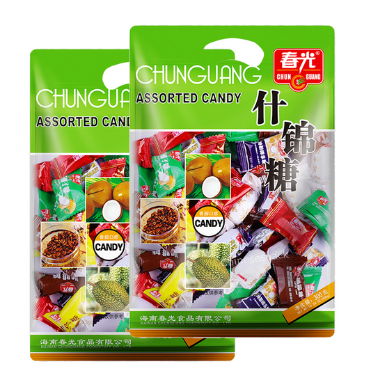 300g x 2 Chunguang Assorted Candy Hard Candies Sweet Snacks 春光什锦糖