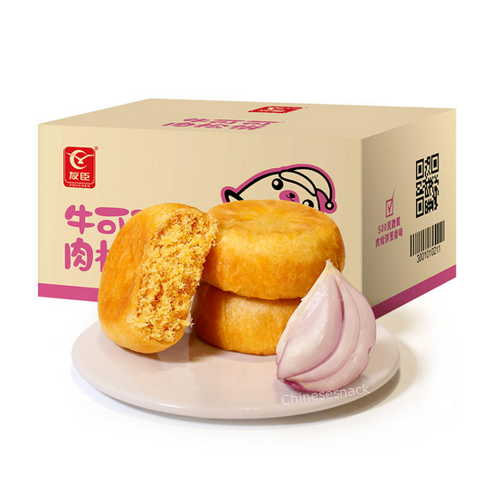 NEW FLAVOR! 500g Youchen ONION Floss Cakes Chinese Snacks 友臣肉松饼葱香味 中国特产