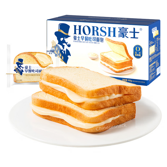 460g Horsh Breakfast Toast Bread for Afternoon Tea Time Casual Snack Food