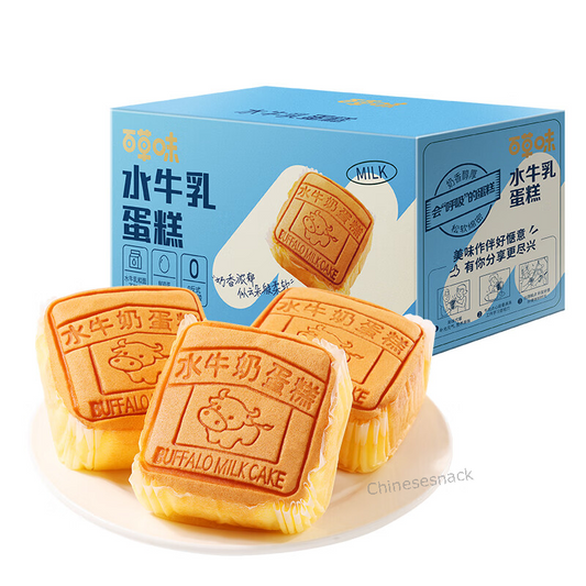 400g Baicaowei Buffalo Milk Cake Bread Casual Snacks