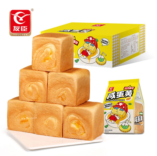 420g Youchen Salted Egg Yolk Pull-Apart Bread Soft & Fluffy Convenient Snack