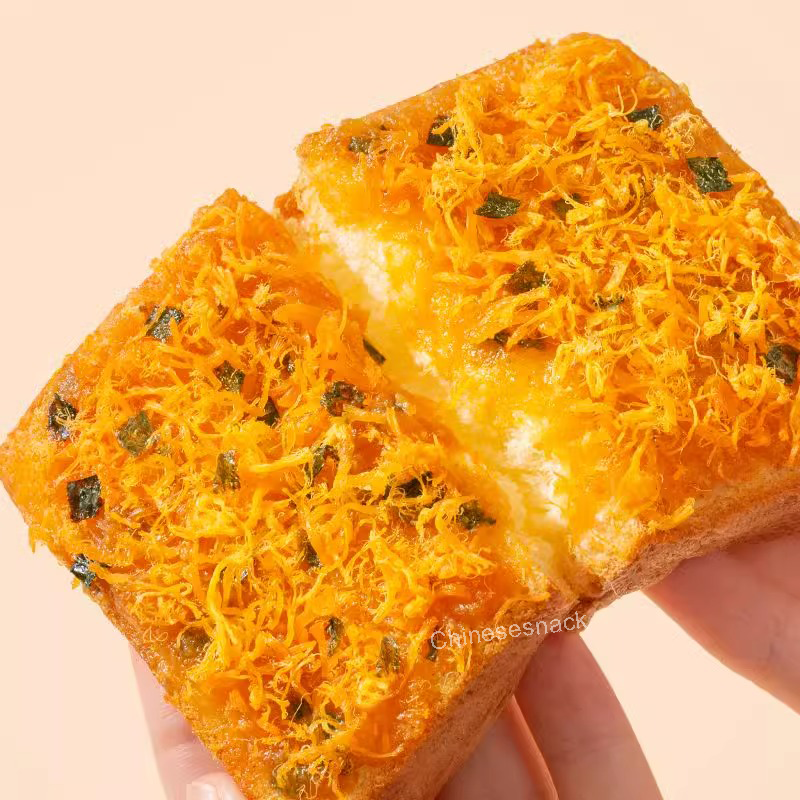 408g Horsh Salted Egg Yolk & Floss Bread Toasts Snacks Breakfast Afternoon Tea