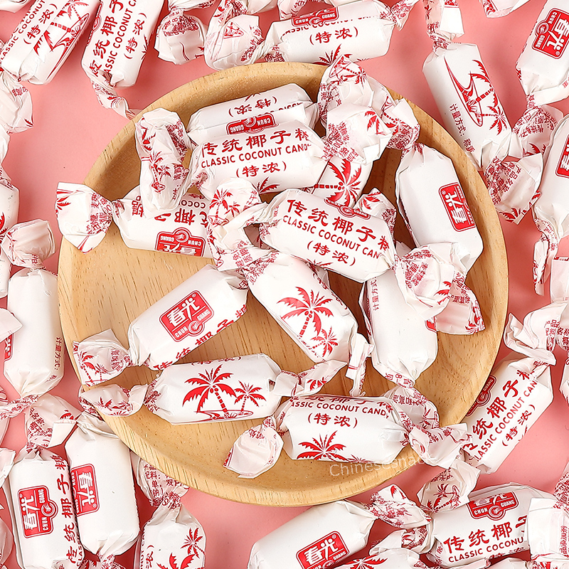 250g x 3 Chunguang Coconut Candy Hard Candy Chinese Specialty Snacks 春光传统椰子糖
