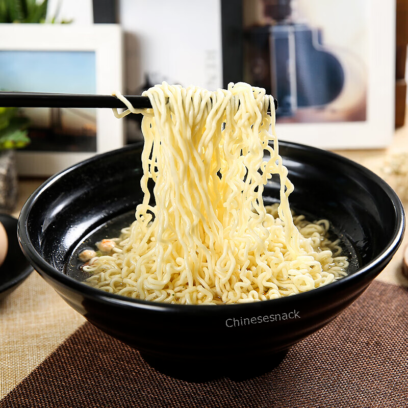 5 Bags Kangshifu Shrimp Fish Seafood Ramen Chinese Instant Noodles 康师傅鲜虾鱼板面