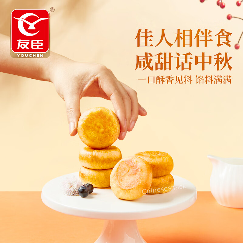 NEW FLAVOR! 500g Youchen ONION Floss Cakes Chinese Snacks 友臣肉松饼葱香味 中国特产