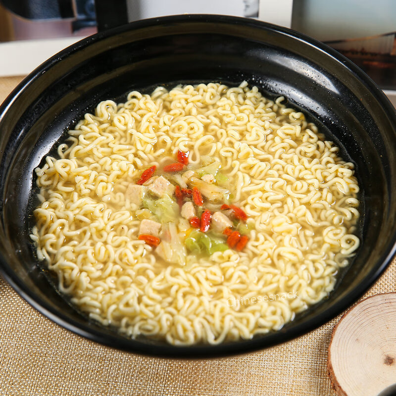 5 Bags Kangshifu Chinese Instant Noodles Mushroom Stewed Chicken Noodle 康师傅香菇炖鸡面