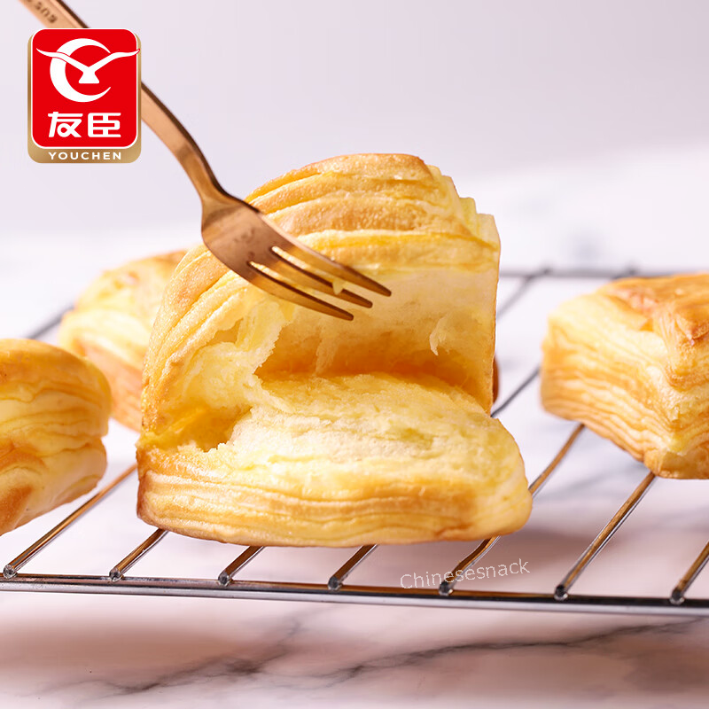 500g Youchen Cheese Breads for Breakfast Tea Time Quick Meal 友臣奶酪千层面包