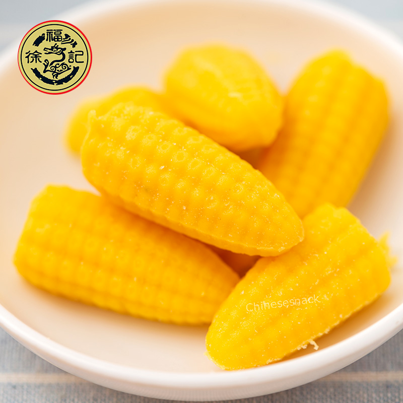 500g Cute Mini Corn Shaped Soft Candy with Mixed Flavors Dessert Sweet Snacks