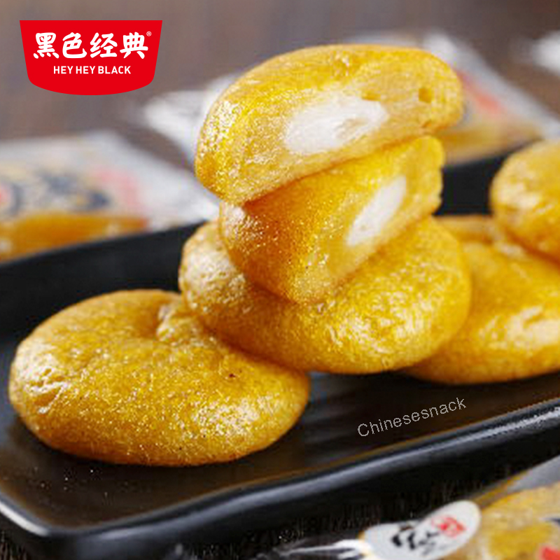 200g x 2 Ready-to-Eat Glutinous Rice Oil Cakes Chinese Snacks 糖油粑粑