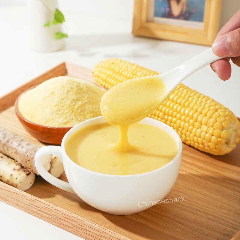 600g x 2 Cans Instant Yam-Kudzu-Corn Porridge Soup Nourishing Food