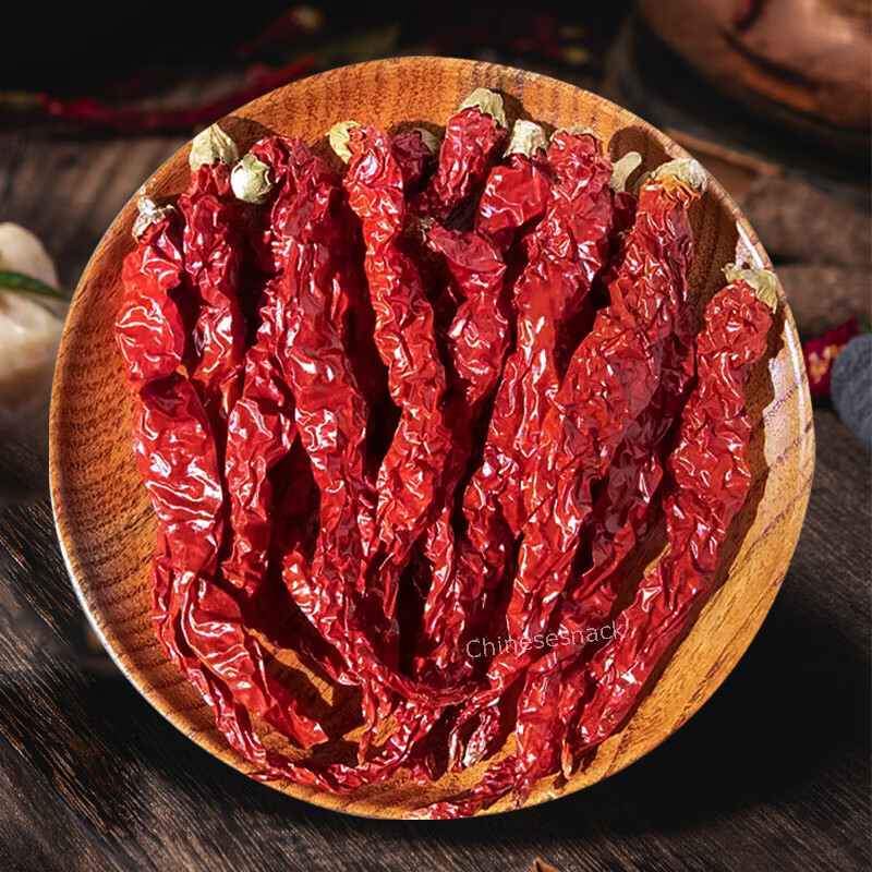 500g China Szechuan Dried Chili Dry Chilli Peppers Sichuan Red Chili 中国四川干红辣椒二荆条