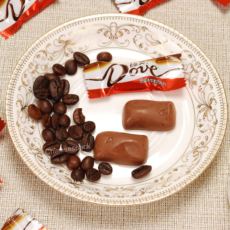 500g (About 80 Pieces) Dove Almond Milk Chocolate Candy Snacks