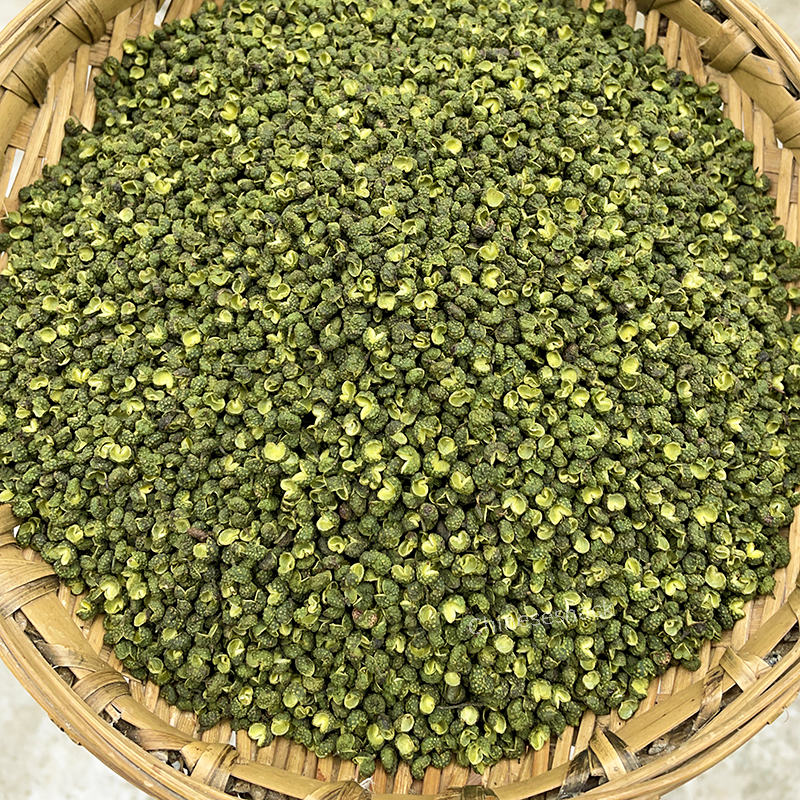 500g Sichuan Green Peppercorns Dried Pepper Chinese Spices 中国干青花椒绿麻椒特麻特香