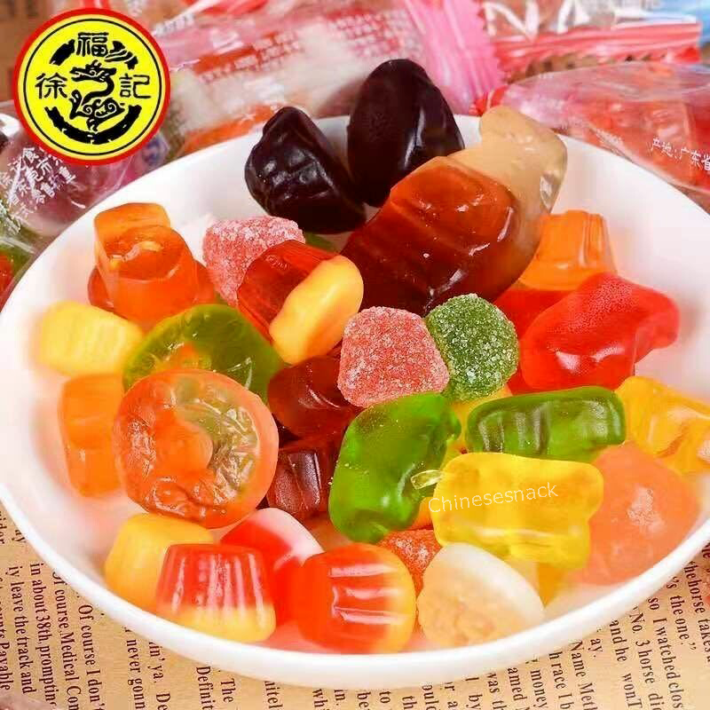 500g Cute Soft Candy with Mixed Flavors Dessert Sweet Snacks Candies for Kids