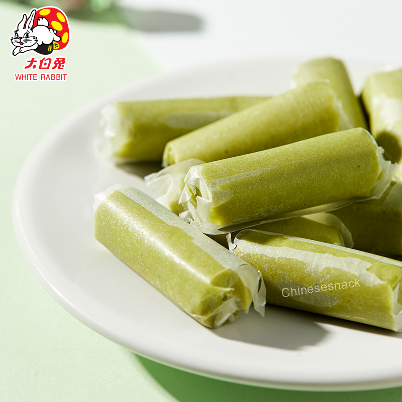 58g White Rabbit Matcha-Flavored Milk Candy Green Tea Creamy Candies Chewy Bites