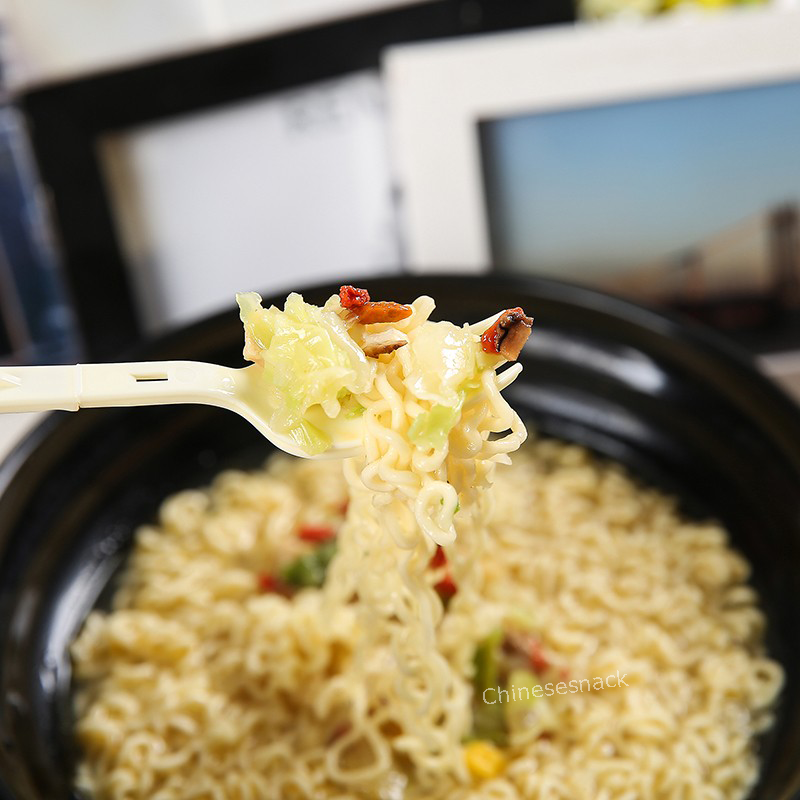 5 Bags Kangshifu Chinese Instant Noodles Mushroom Stewed Chicken Noodle 康师傅香菇炖鸡面