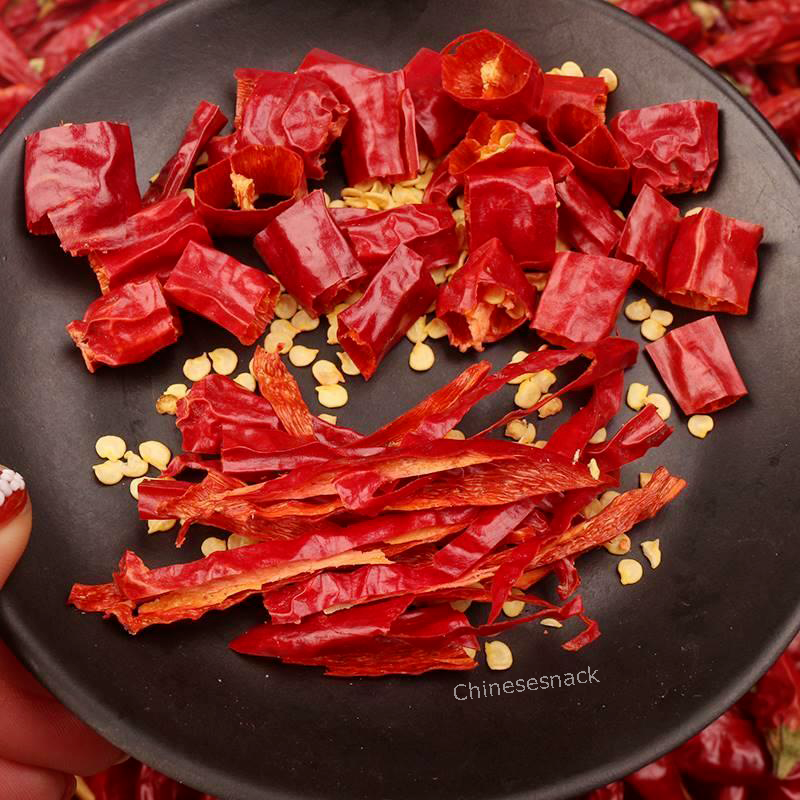 500g China Dried Chili Dry Chilli Peppers Red Chili Chinese Spices 中国干红辣椒朝天椒小米辣
