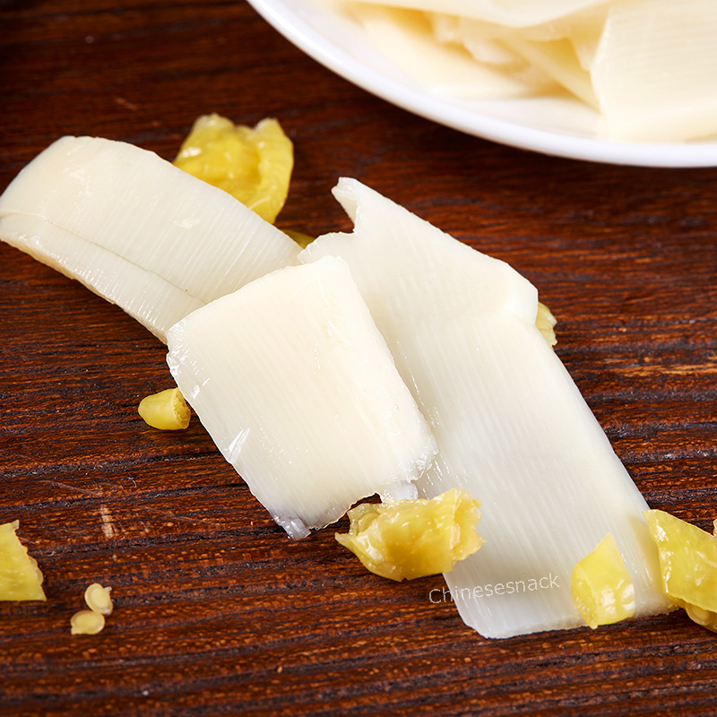 5 Bags Youyou Pickled Bamboo Shoots Snacks Chinese Spicy Snacks 有友泡椒山椒竹笋