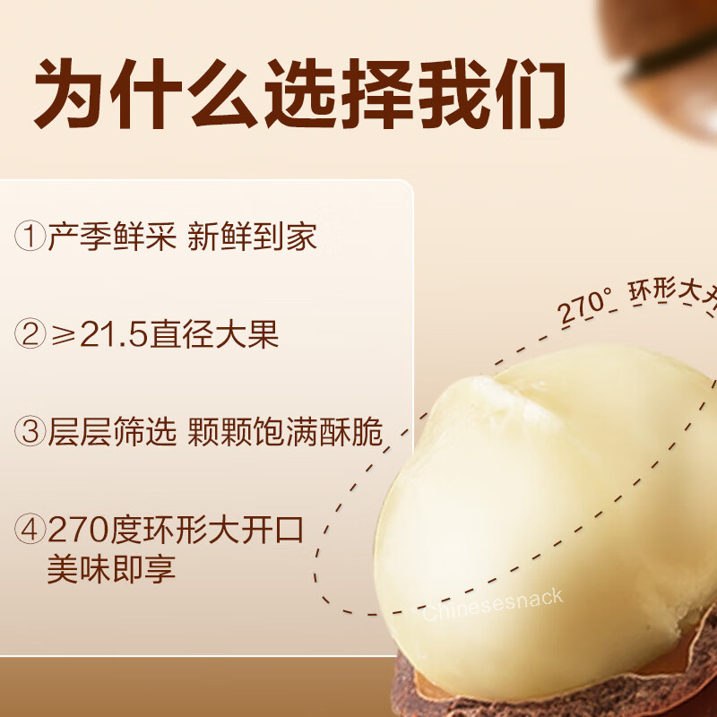 500g Milky Macadamia Nut in Shell Healthy Snack Food