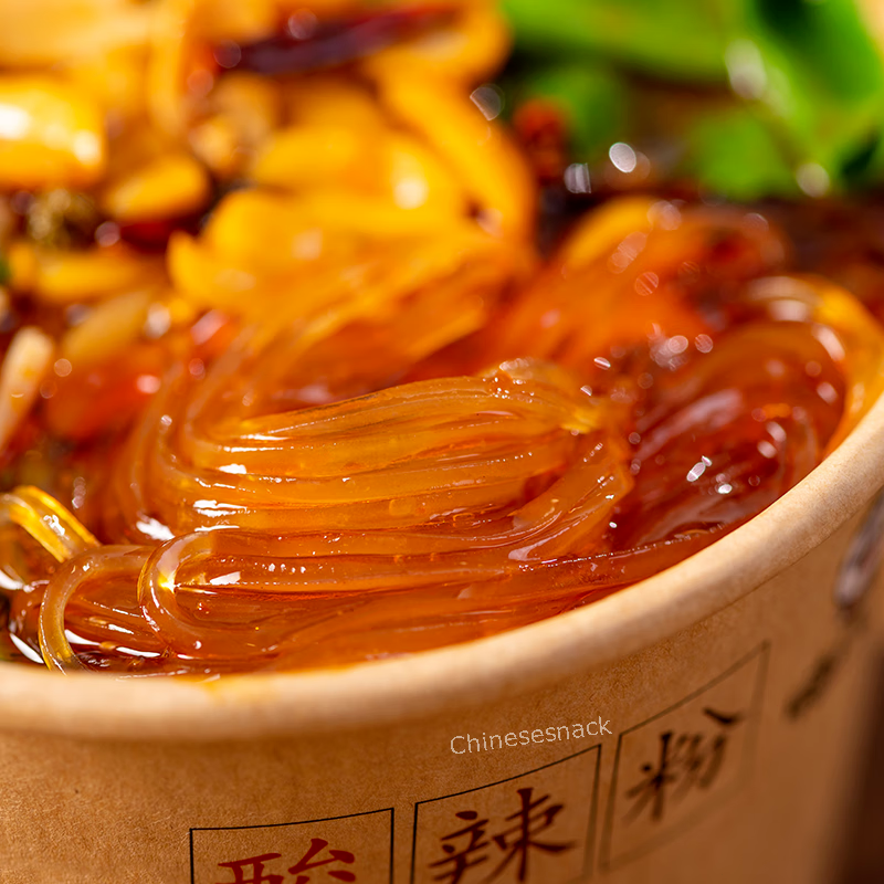 136g x 6 Bowls Chinese Haichijia Hot and Sour Instant Cup Rice Noodles 嗨吃家酸辣粉