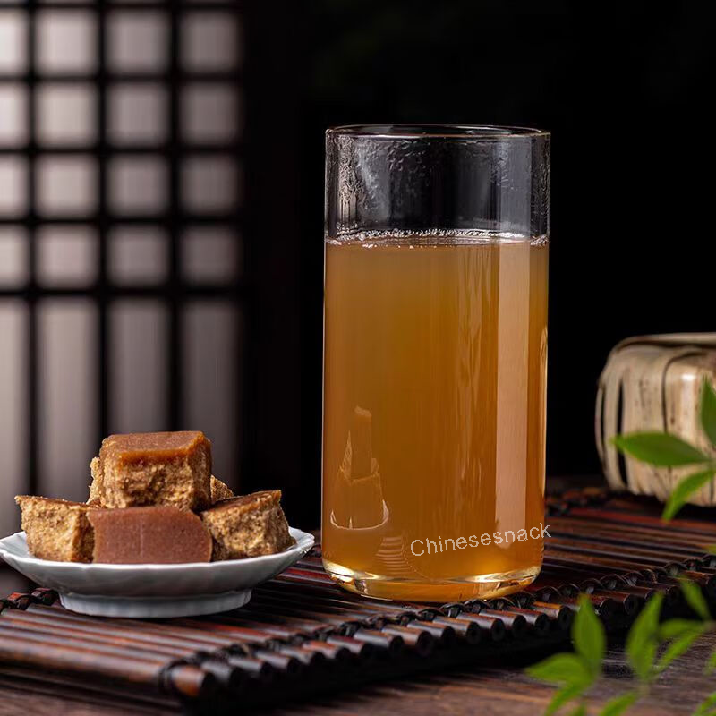 1000g Chinese Specialty Traditional Sugarcane Brown Sugar 中国云南古法手工叶子红糖纯甘蔗熬制老红糖