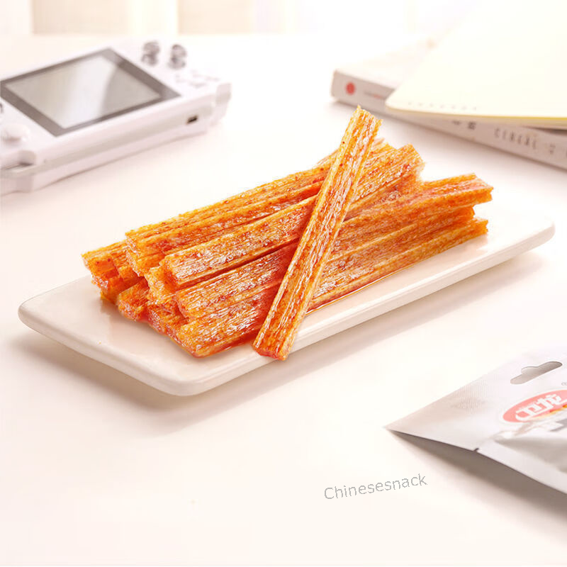 5 Bags WEILONG CLASSIC LATIAO Hotstrips Hot Strips Chinese Spicy Snacks 卫龙辣条
