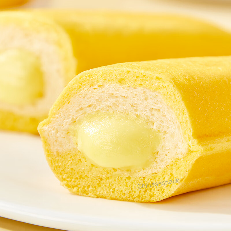 6 Pieces a1 BANANA Shaped Colored Flavored Breads Toasts Lovely Gift Present