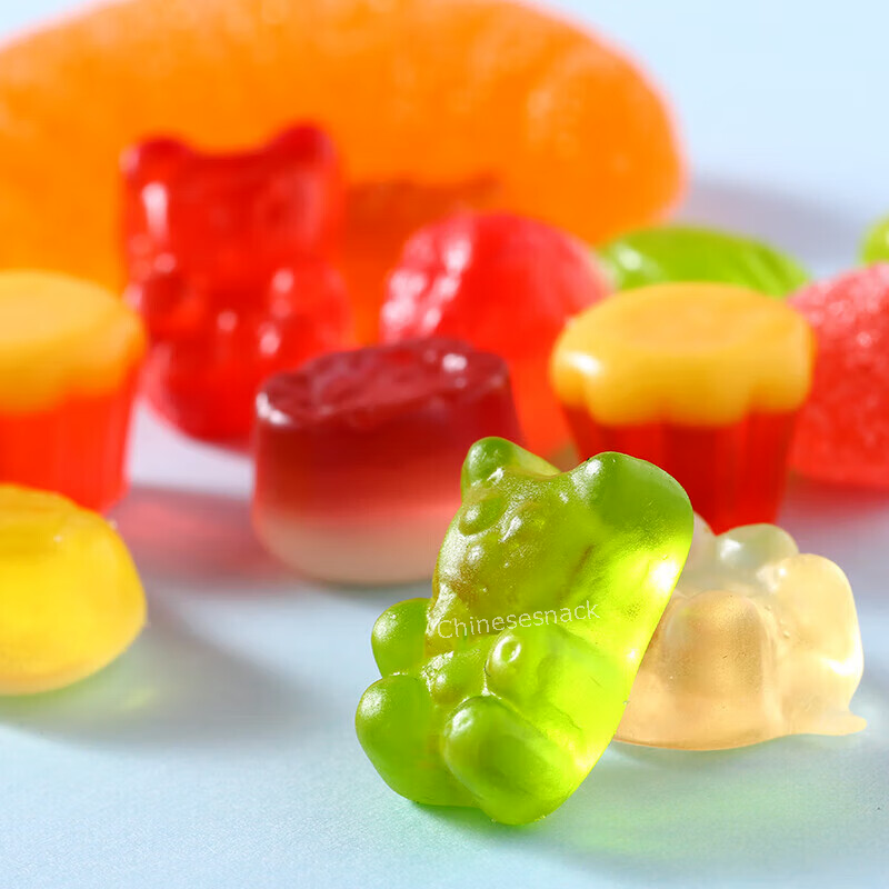 500g Cute Soft Candy with Mixed Flavors Dessert Sweet Snacks Candies for Kids