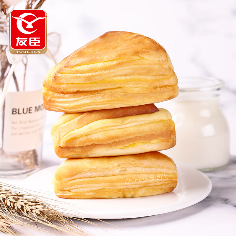 500g Youchen Cheese Breads for Breakfast Tea Time Quick Meal 友臣奶酪千层面包