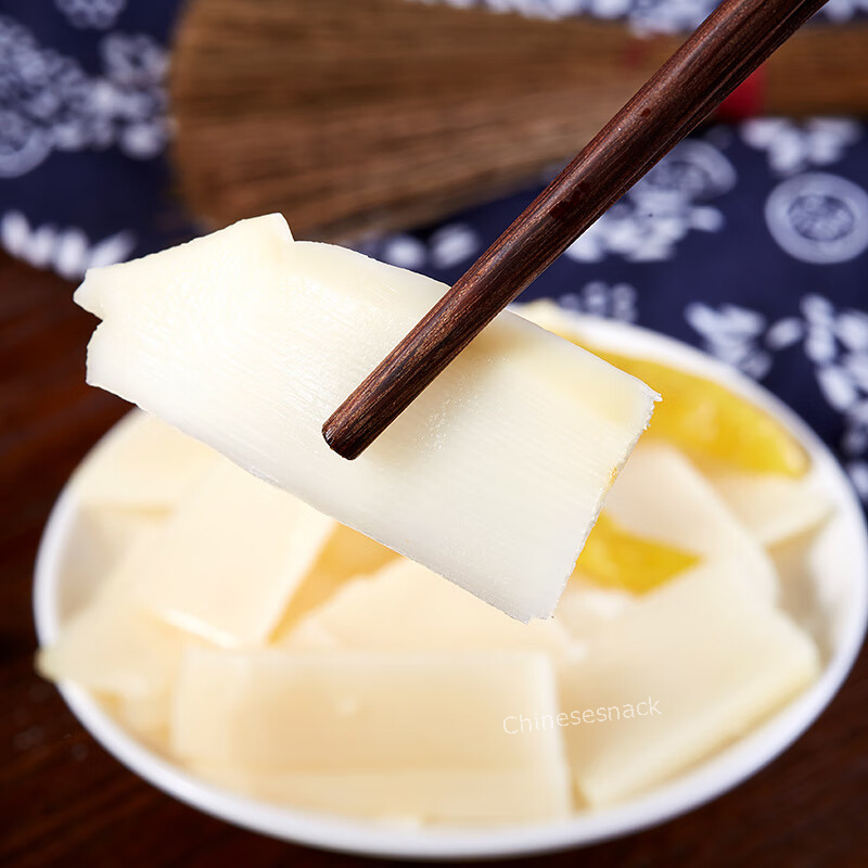 5 Bags Youyou Pickled Bamboo Shoots Snacks Chinese Spicy Snacks 有友泡椒山椒竹笋