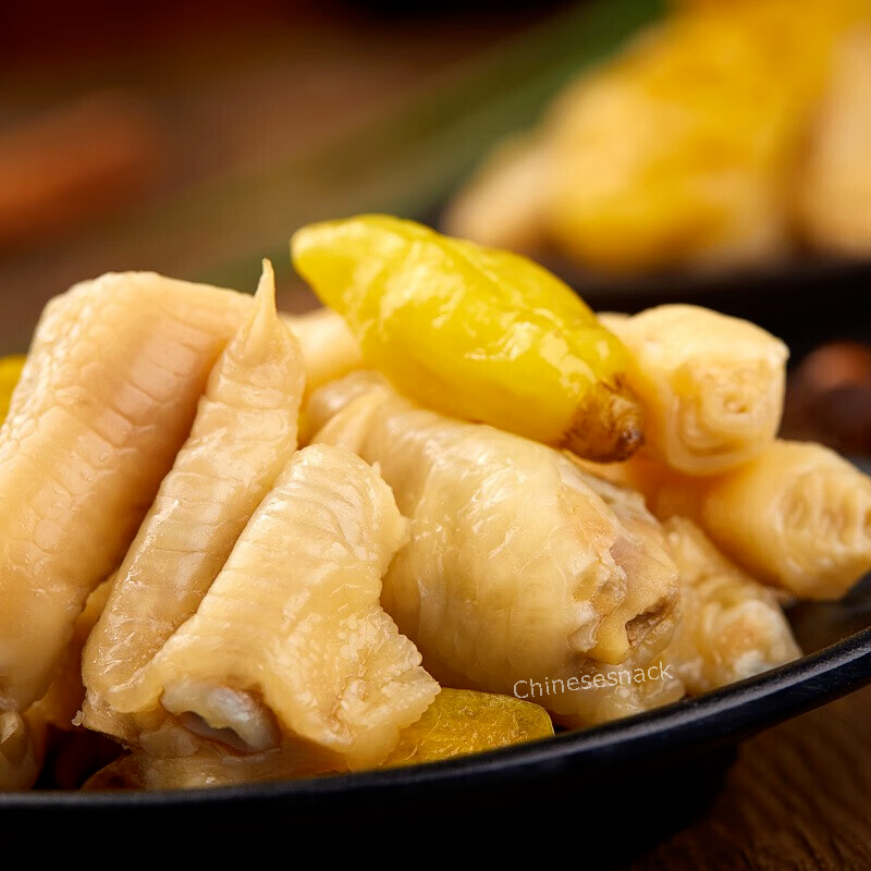 500g MIXED Flavors Youyou Pickled Chicken Feet Chinese Spicy Snacks 有友迷你泡椒凤爪混合味